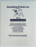 5.5" x 8.5" Zoom Screens Film Pack