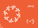 Wreath Thankful Merry & Bright